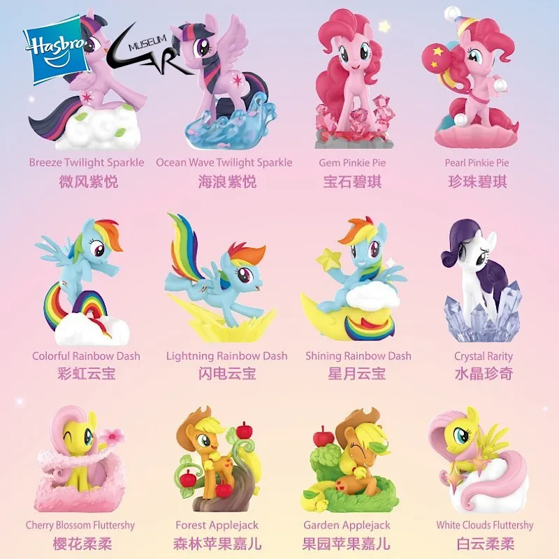 Figurines d'action Anime My Little Pony, Wun, Fuchsia, Becky, série naturelle, collection Rainbow Dash, cadeaux d'anniversaire, jouets mignons