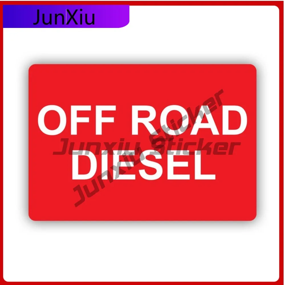 

Off Road Diesel Scratch Resistant Fade Resistant Cartoon For Rear Windshield Motorcycle Car Window No Residue Easy To Remove
