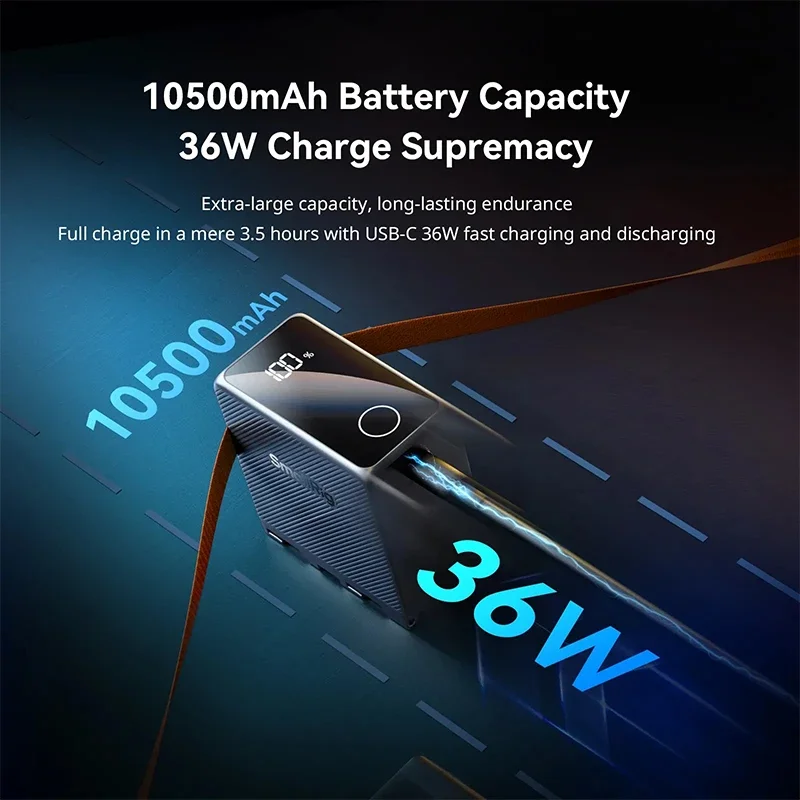 SmallRig NP-F970 10500mAh/76.65WH batería de cámara recargable 4469 4576 4577 USB-C/USB-A entrada/salida 36W batería de carga rápida