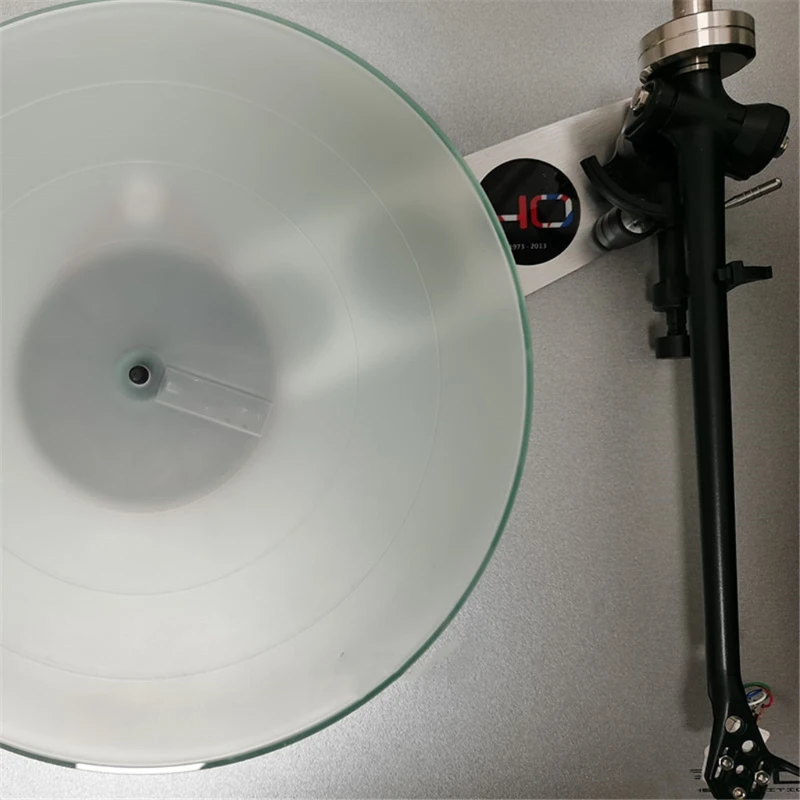 ターンテーブルプラッターマット オーディオファングレードのシリコーンゴムデザイン、LPビニールレコードプレーヤー蓄音機用すべてに普遍的