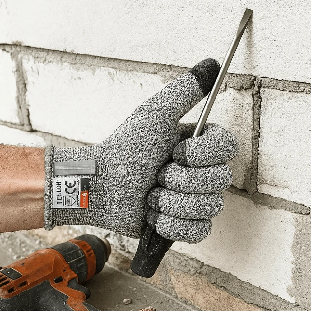 

Перчатки с 5-уровневой защитой от порезов, устойчивые к разрезанию, профессиональные перчатки для разделки рыбы, высокозащитные перчатки для убоя скота