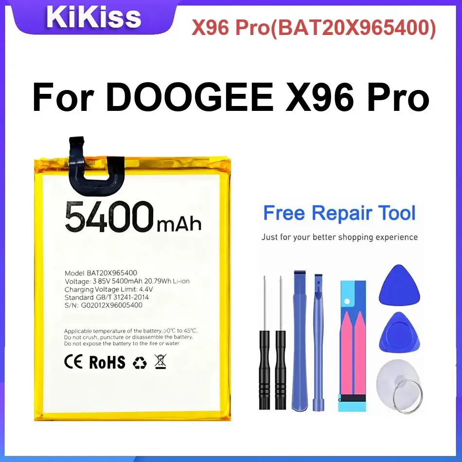 

Аккумулятор для мобильного телефона DOOGEE X96 Pro, X96 Pro (BAT20X965400) — высокопроизводительные батареи