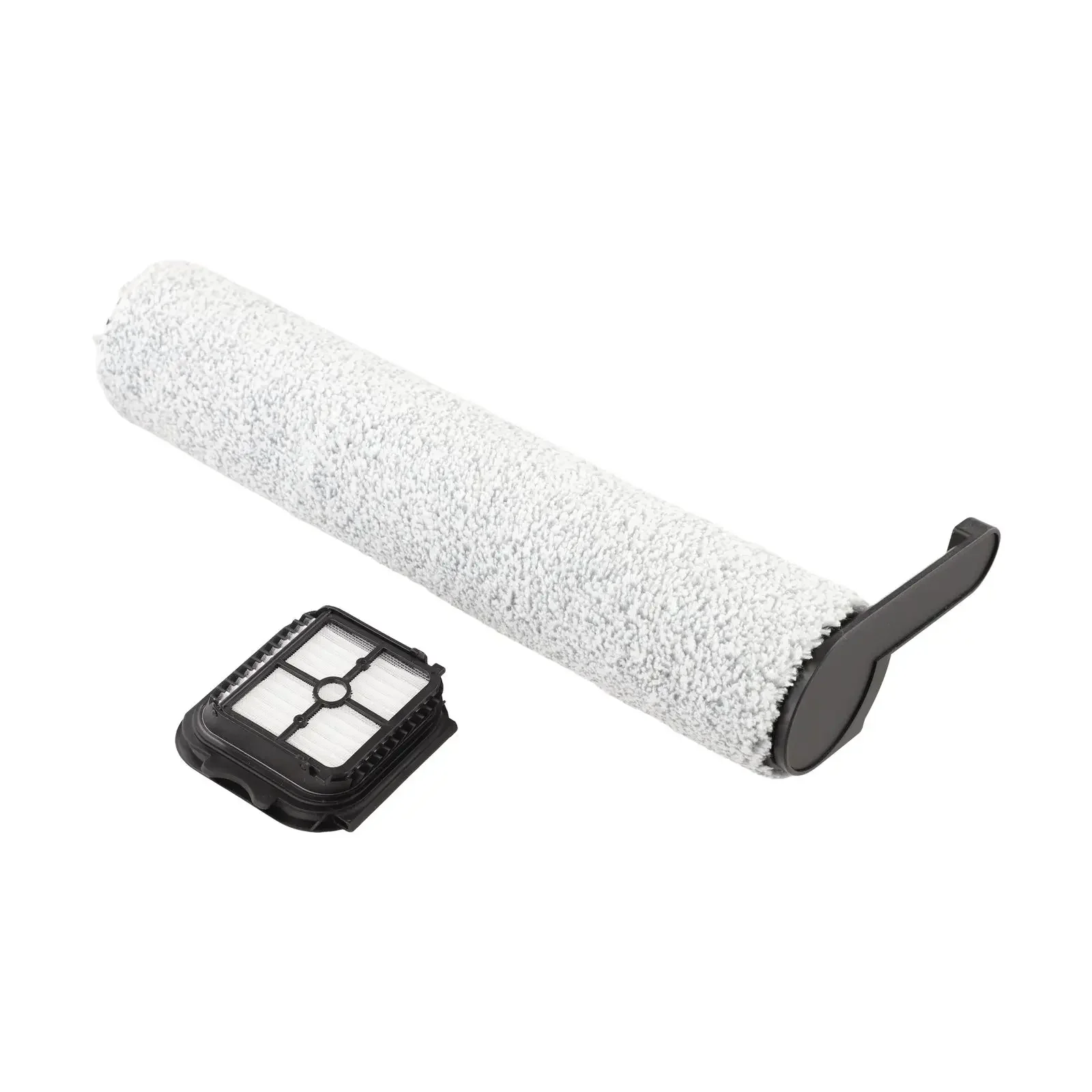 For ED12 Pro Max Compatible Replacement Roller Brush Filter for Cordless Wet Dry Vacuum Cleaner Soft Wool Bristles