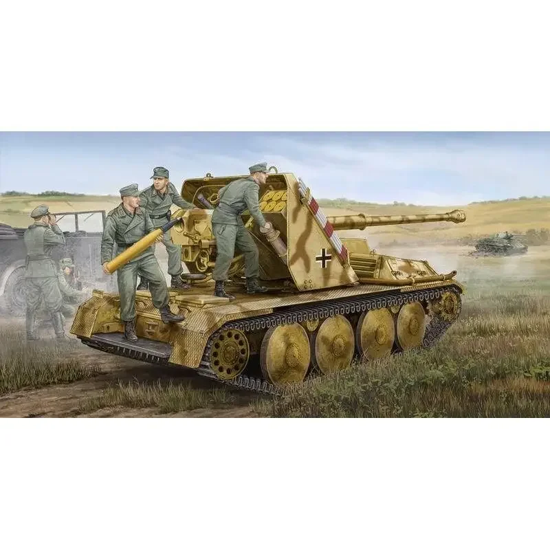 Trumpcirculation 05550 1/35 Allemand 8.8cm PAK-43 Waffentrager - Assemble Scale Model Kit