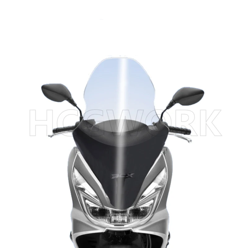 

Motorcycle Accessories Windshield Hd Transparent Heighten Harden for Honda Pcx150