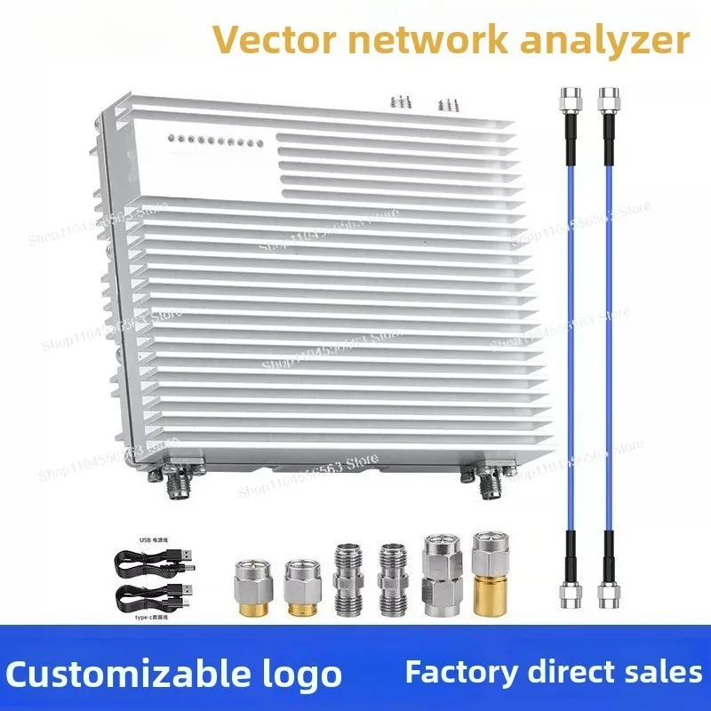 100kHz-6GHz Vector Network Analyzer 2026 New Version 2-Port RF Tester Multifunctional Spectrum Analyzer