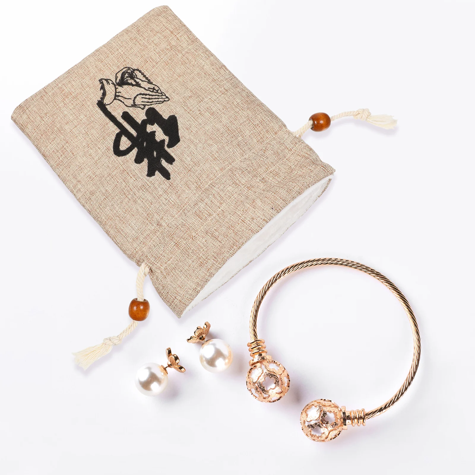 

2pcs Bags for Jewelry Storage Drawstring Pouch ganizer Bag Birthday Present ganizer Portable Gift Container