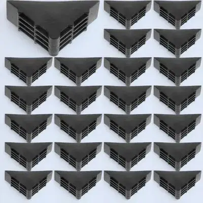 50Pcs Packaging Corner Protectors Plastic Edge Protector for Picture Frame Compact Small Size Easy to Store Convenient Use