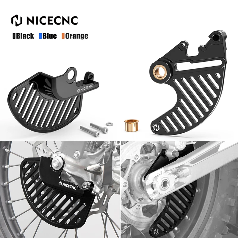 For 2021-2024 GasGas EC 300 EC 250 Front Rear Brake Disc Guard Protector For KTM EXC 300 EXC-F 350 SX-F 450 Husqvarna TE 300 250