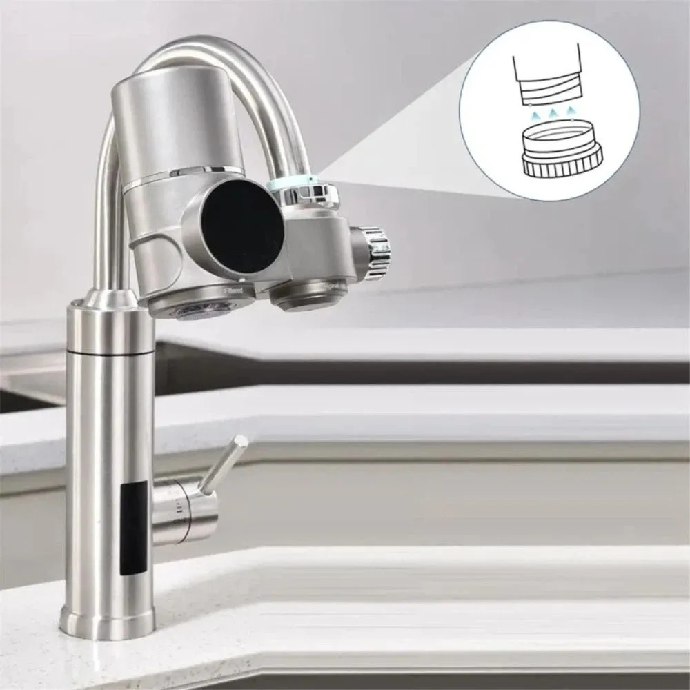 

Intuitive Digital Display Digital Display Water Tap Filter Safe Durable Materials Kitchen Tap Water Purifier