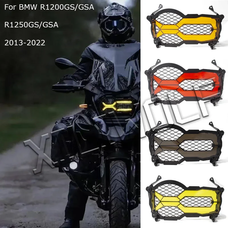 

R1200GS R1250GS Headlight Guard Protector Lens Cover Fit for BMW R1200 GS LC ADV R 1250 GS Adventure 2014-2021 2020 Motorcycle