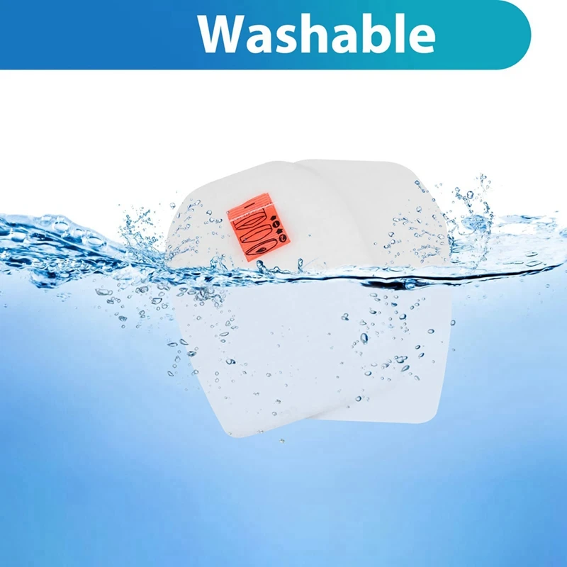 6 قطعة فلتر IZ862H لمكنسة القرش اللاسلكية، مناسب لجزء مكنسة سلسلة Shark IZ840 IZ800 Xpsmfiz700and XFFKIZ700