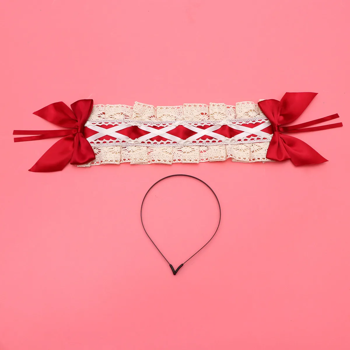 

Кружевная повязка для волос черная, из премиальной дышащей эластичной ткани, для женщин и девушек, для вечеринок и повседневной носки, очаровательное украшение для головы