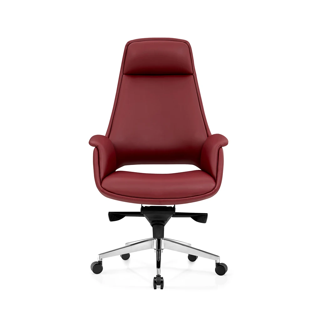 Casual modern meeting room chair leather swivel chair