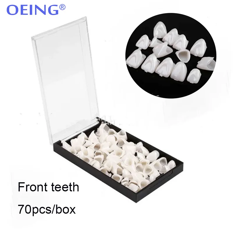 OEING Dental Crowns Resin Porcelain Temporary  Anterior Posterior Crown Tooth Veneers Oral Care  Dentistry Lab Oral Care Tools