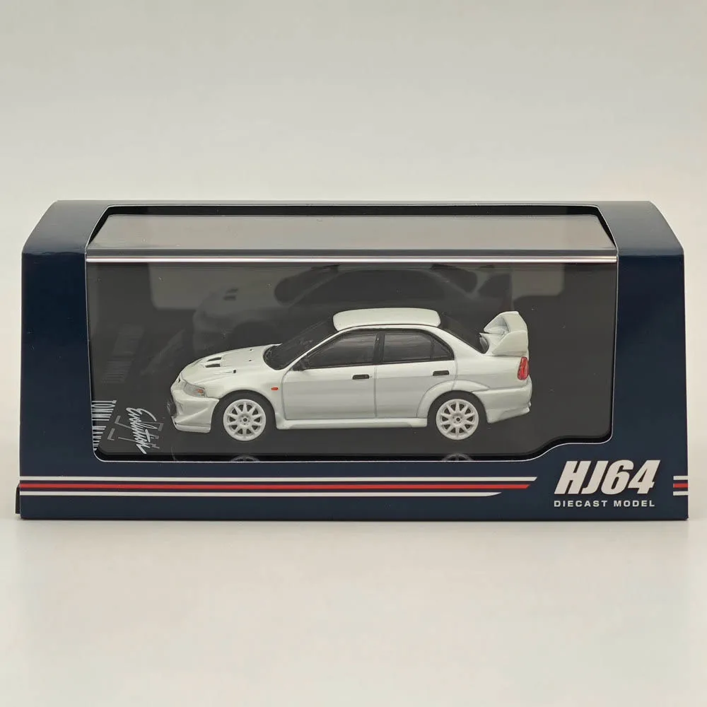 Hobby Japan 1/64 Lancer RS Evolution VI (T.M.E) Scortia Wit HJ 643033 AW Diecast Models Auto Limited Collection Auto Toys Gift