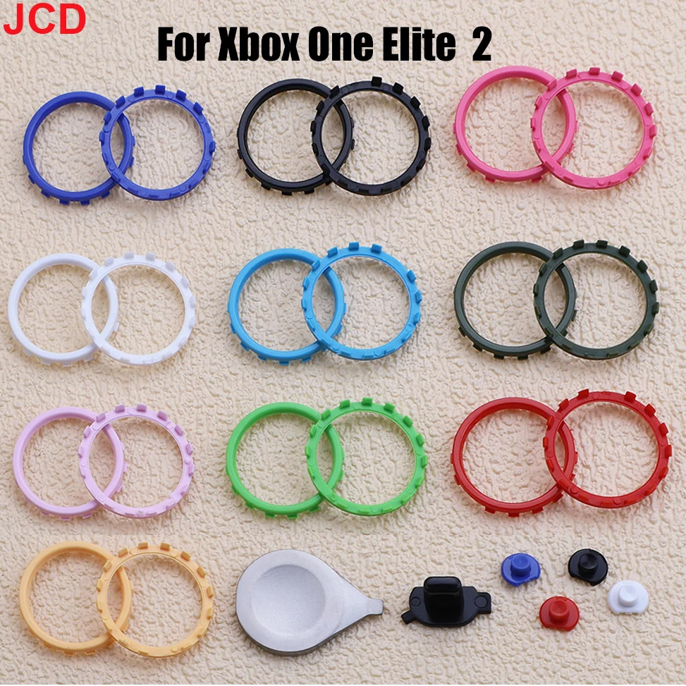 Akzentringe für den Daumenstick des Xbox One Elite Series 2-Controllers, dekorativer Ring, Einstellknopf zur Regulierung der Empfindlichkeit.
