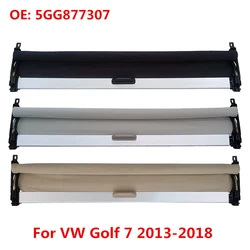 Car Panorama Sunroof Sunshade Curtain Cover Assembly For Volkswagen VW Golf 7 2013 2014 2015 2016 2017 2018 5GG877307