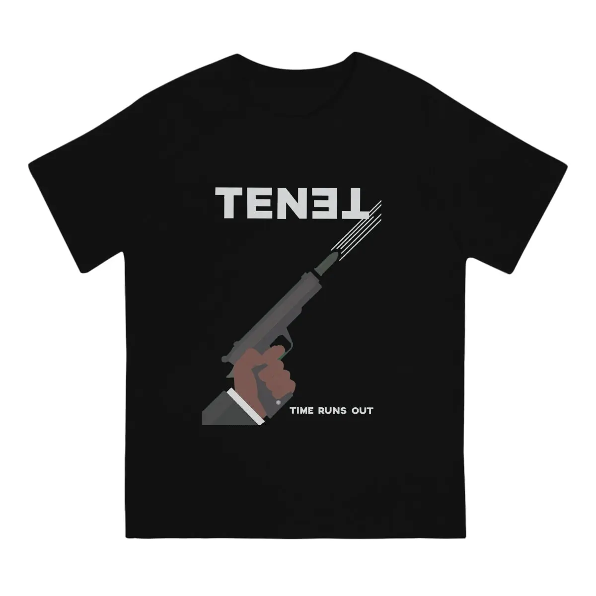 Tenet Minimalist  Hip Hop TShirt Robert Pattinson Famous British Actor Movie Leisure T Shirt Hot Sale T-shirt For Men Women