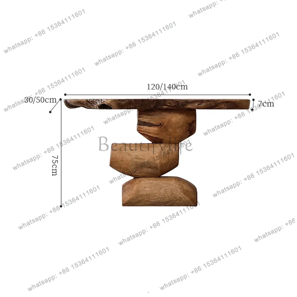 YJ Vintage Design Console Table Unique Beauty Modern Aesthetic Console Table Premium Living Room Wohnzimmer Tisch Furniture