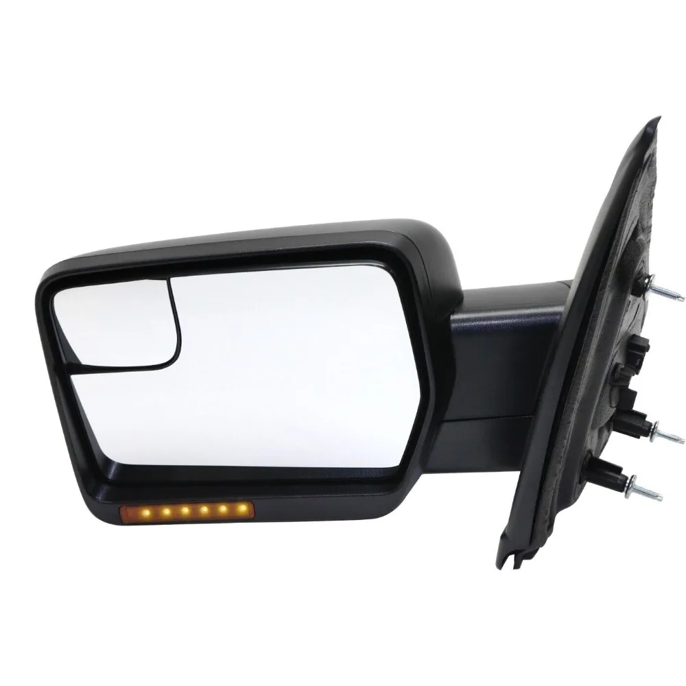 

Power Left Mirror For 2011-2014 Ford F-150 Heated With Signal Light Textured United States