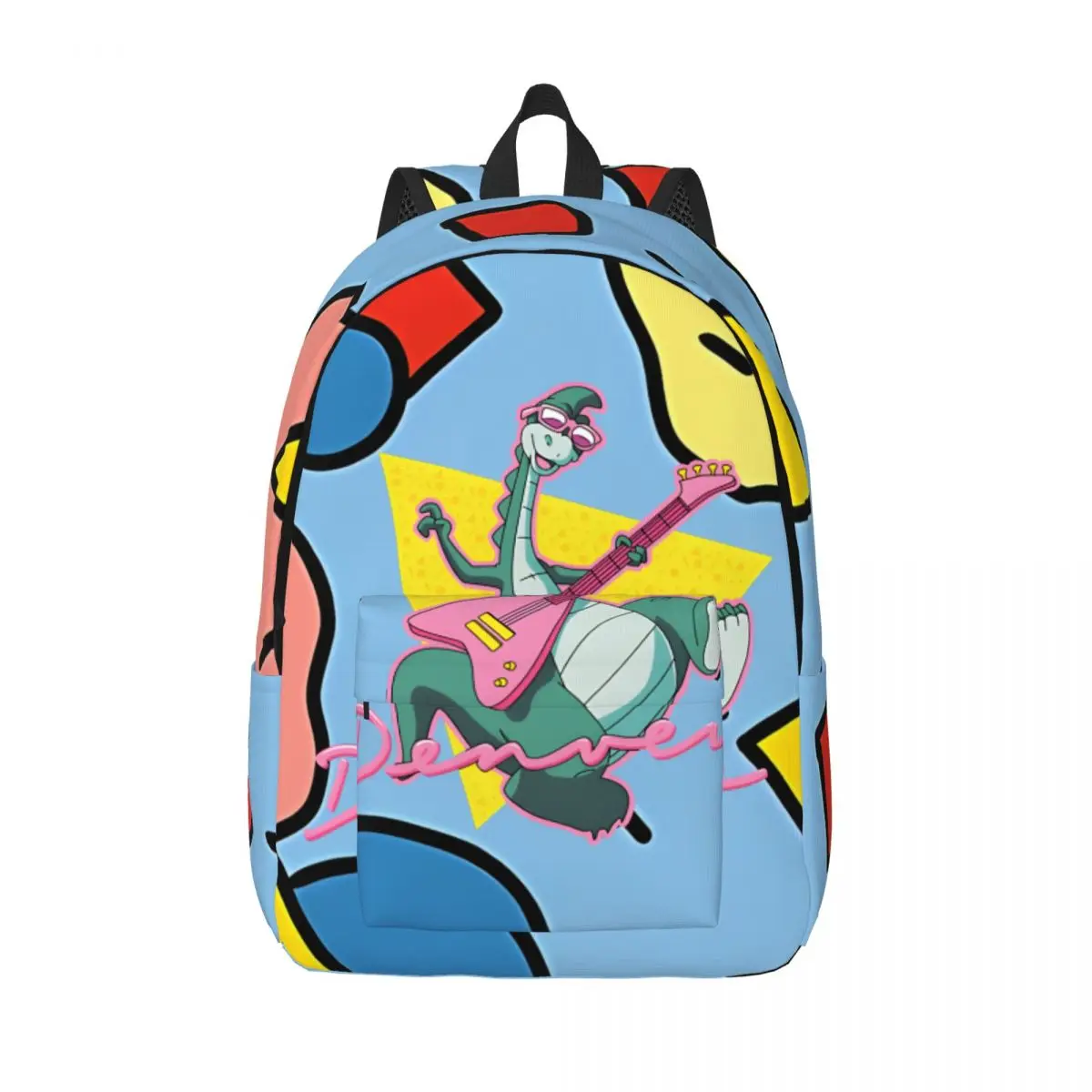 

Birthday Gift The Last Dinosaur Sturdy Shoulder Schoolbag Denver the last dinosaur Vintage Students Schoolbag Hiking