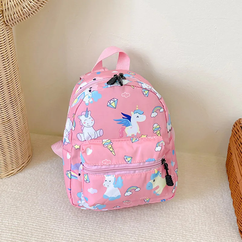 Nueva mochila para niños con estampado de animales bonitos, 1 unidad