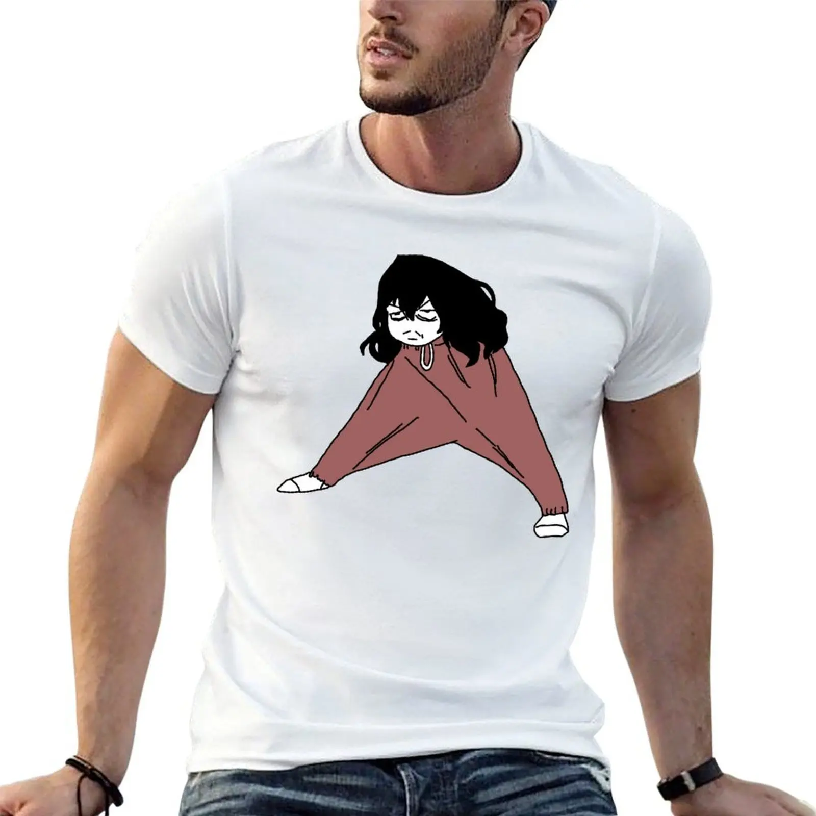 

Leg Aizawa Shouta T-Shirt man t shirt heavy cotton t shirt man designer t shirt man cotton T-Shirt