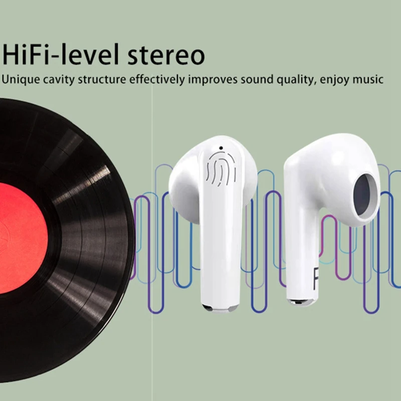 MP3 Music Player Headset Wireless Headphones Wireless Headphones In Ear Earbuds High Quality Bluetooth Earphones For Smartphone