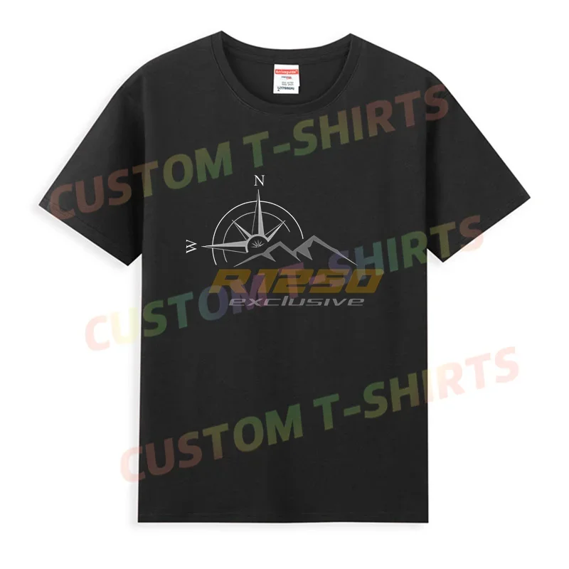 2024 Men T Shirt Casual R 1250 GS ADV Exclusive Mountain Style T-shirt Graphic Oversized Sports Comfortable Streetwear S-3XL