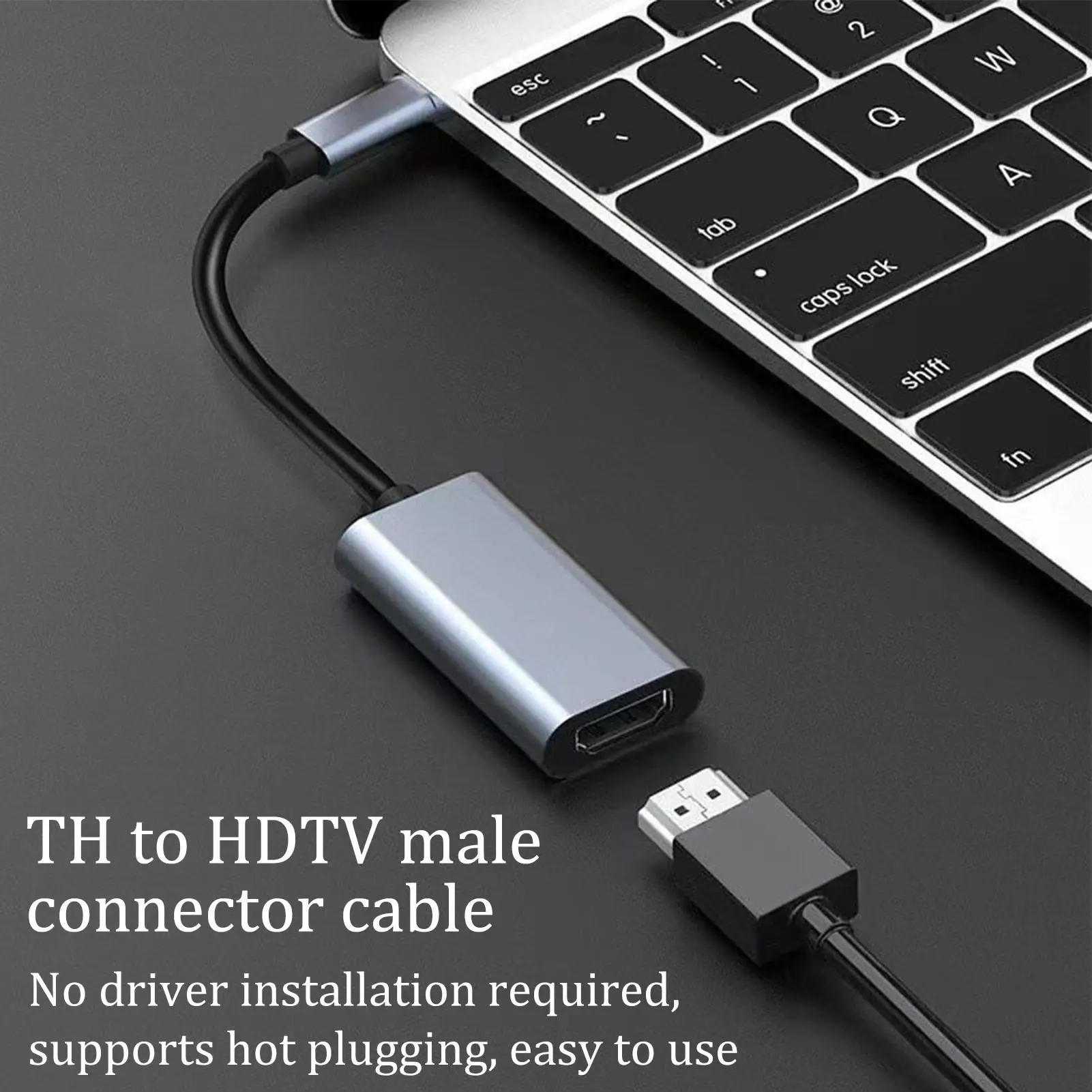 Display Cable To HDTV 4K30HZ Type-C Phone Computer HDTV Cable High Definition For Television Laptop Business Video Audio