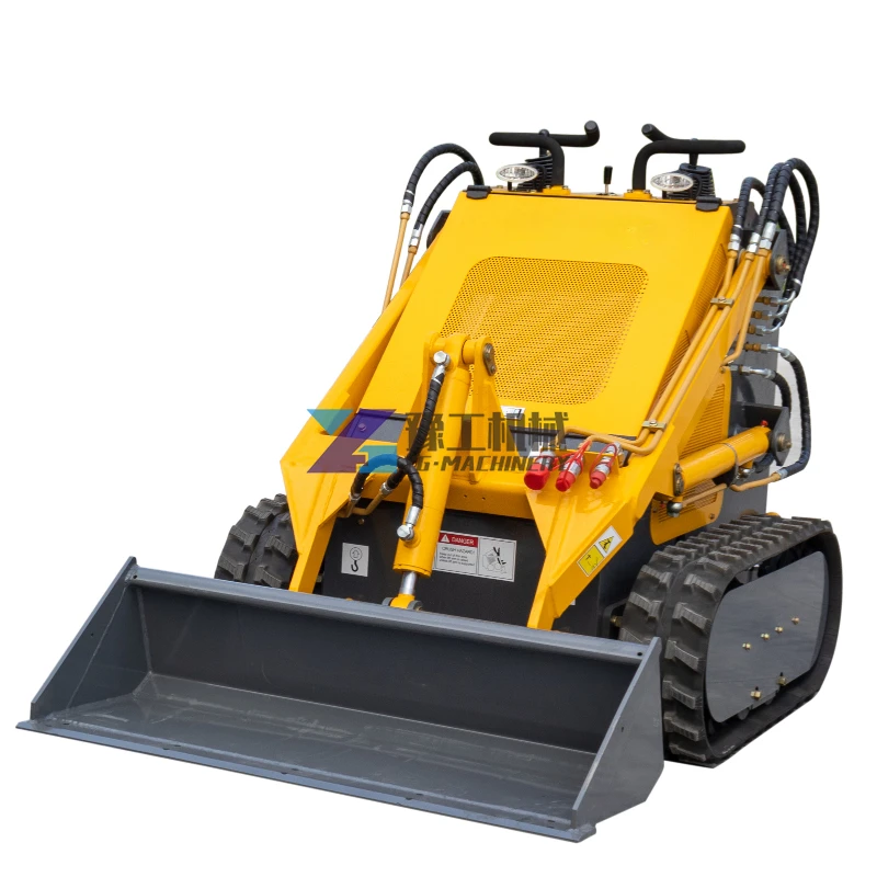 China Cheap Mini Skid Steer Loader with Hydraulic Breaker with Ce for Sale