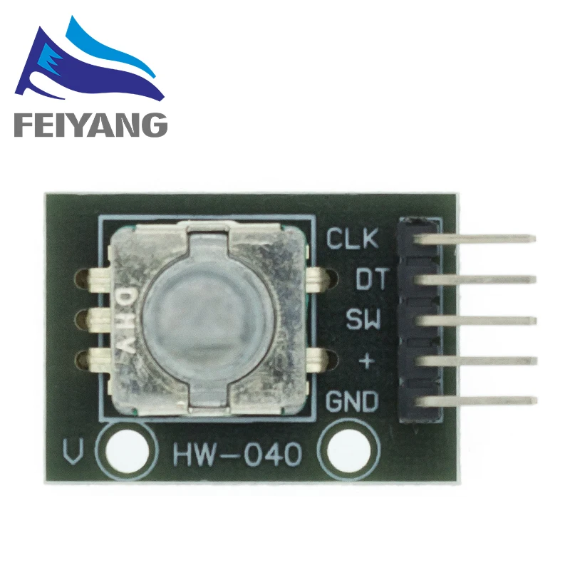 360 Degrees EC11 Rotary Encoder Module For Arduino Brick Sensor Switch Development Board KY-040 With Pins