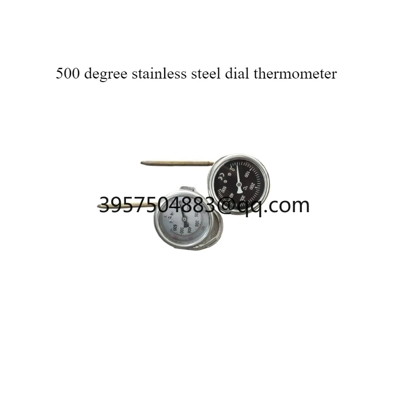 EP4 Pizza Oven Electric Oven Thermometer Bread Oven Pointer Thermometer 500 Degree Stainless Steel Plate Thermometer