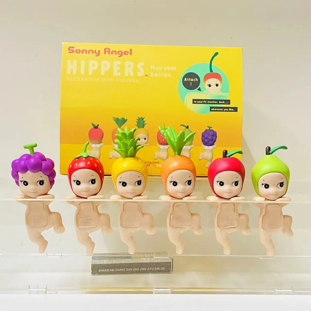 High quality 12pcs/box Sonny Angel Harvest Series Fruit And Vegetable Anime Figures Ornaments Dolls For Fans Children'