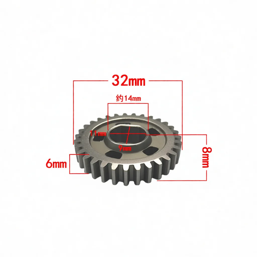 Premium 31 Teeth Transmission Gear For 4 6 8 Inch Lithium Electric Chainsaw Portable Handheld Saw Drive Part