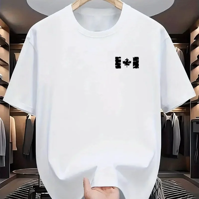Cotton Mens T-Shirt Soft Touch Breathable Casual Short Sleeve Tee Goes With Anything Anywhere Daily