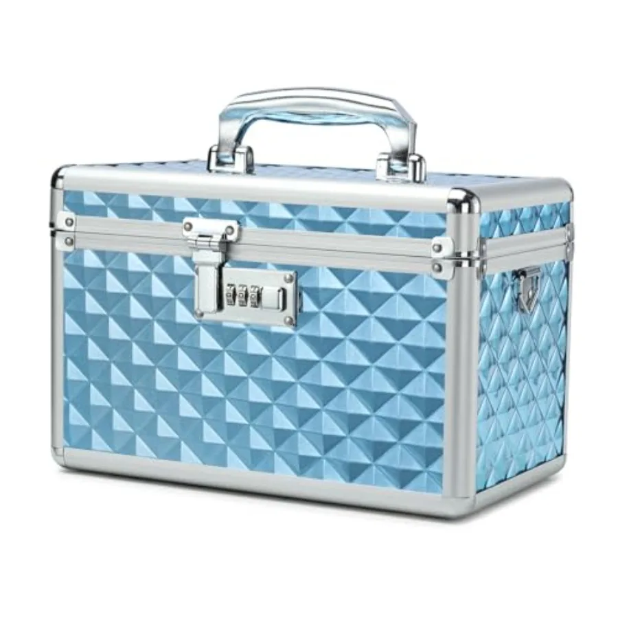 

Storage Lock Box with Cobination Lock Lockable edicine Storage Box Epty First Aid Box Security Lock Box ultipurpose Locking Box