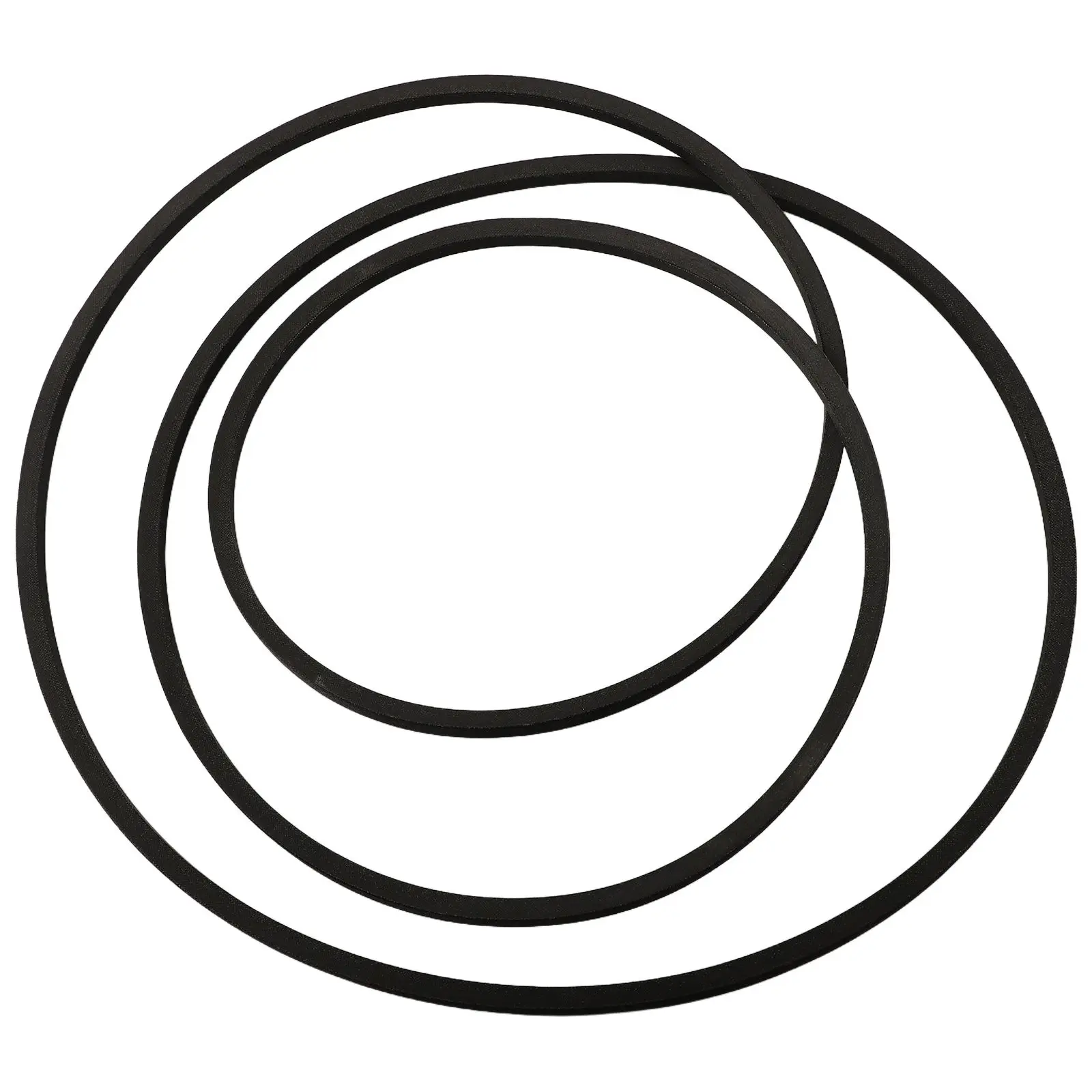 

For 42 Inch Z242F Black 587270001 Belt 967953803 967271802 Easy Installation High-quality Materials Lawn Mower Replacement