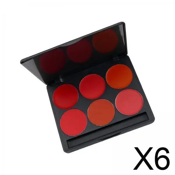 Crème Lip Palette Multi Shade Matte Lipsticks Langdurige cosmetische kit voor dames thuisreizen