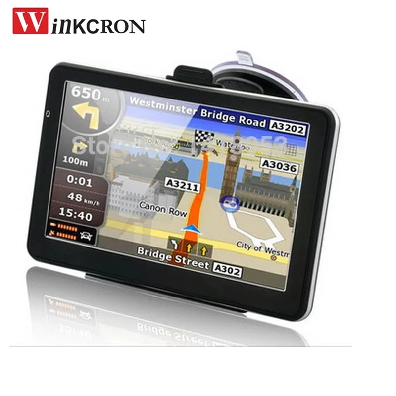 

7.0 Inch Car GPS Navigation GPS FM Russia/Belarus/Spain/ Europe/USA+Canada/Israel GPS Navigator Built in 4GB GPS Navigator