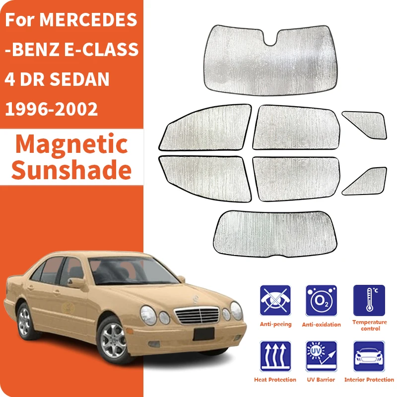 

Солнцезащитные козырьки на окна автомобиля, защита от ультрафиолета, аксессуары для MERCEDES-BENZ E-CLASS W210 SEDAN 1996-2002