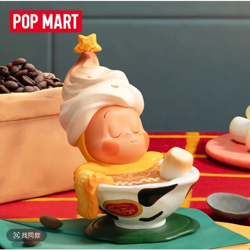 

POPMART Star People Delicious Moments Series Figurines Blind Boxes Toys Decorative Items and Doll or Action Figure Series Gifts