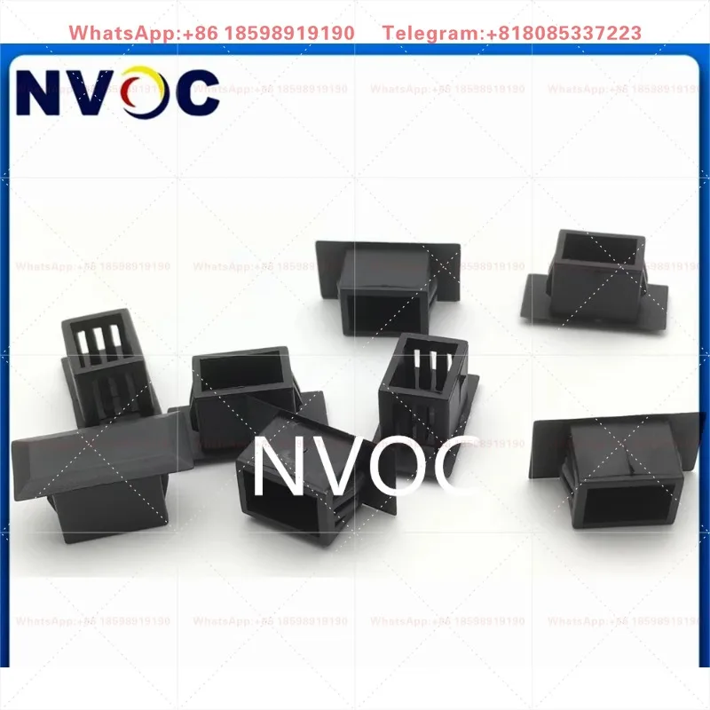 1000Pcs SC LC Blanking Plugs Blind Plug Blank Shutter For FTTH Fiber Optic Panel/Termination Box