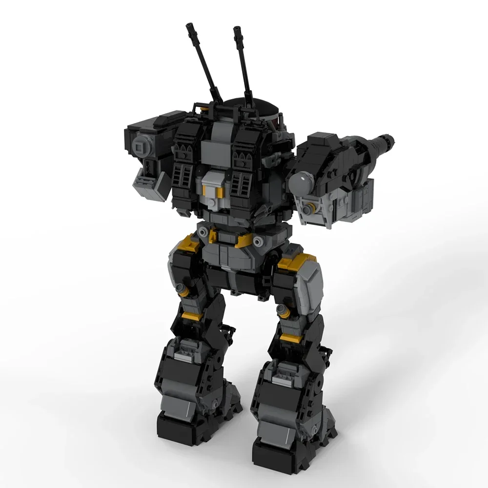 Buildmoc jogo urbanmeechs K-9 battlemeeds bloco de construção conjunto figura jogo pulga batalhaechedss tijolos brinquedos criança menino presentes aniversário