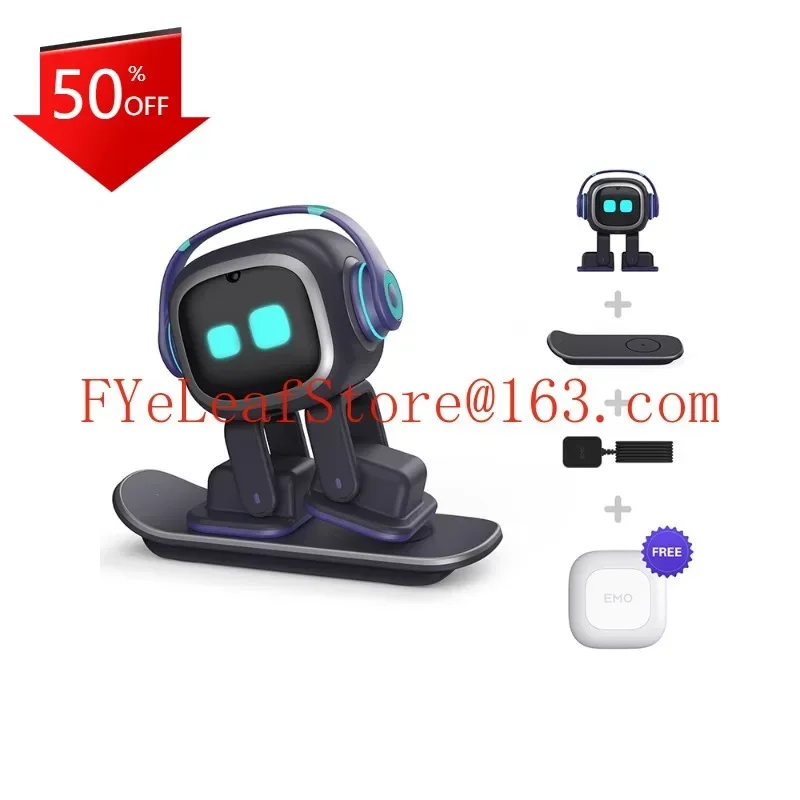 

Intelligent Pocket Robot Desktop Electronic Pet Voice Interaction Emotional Support Chinese