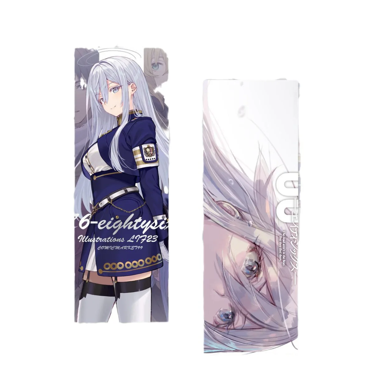 86 -eightysix Anime Laser Bookmark Card