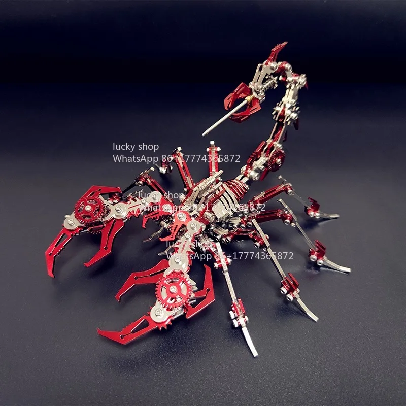 

Hot-selling High-quality Mechanical Scorpion Creature's Wild Mechanical Hardcore Metal Artwork