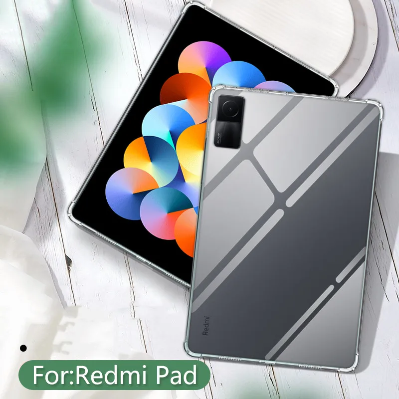 

Transparent TPU Case For XIAOMI Redmi Pad 10.61" 2022 Silicon Soft Shell Airbag for Redmi Pad 2022 New Tablet 10.61 inch