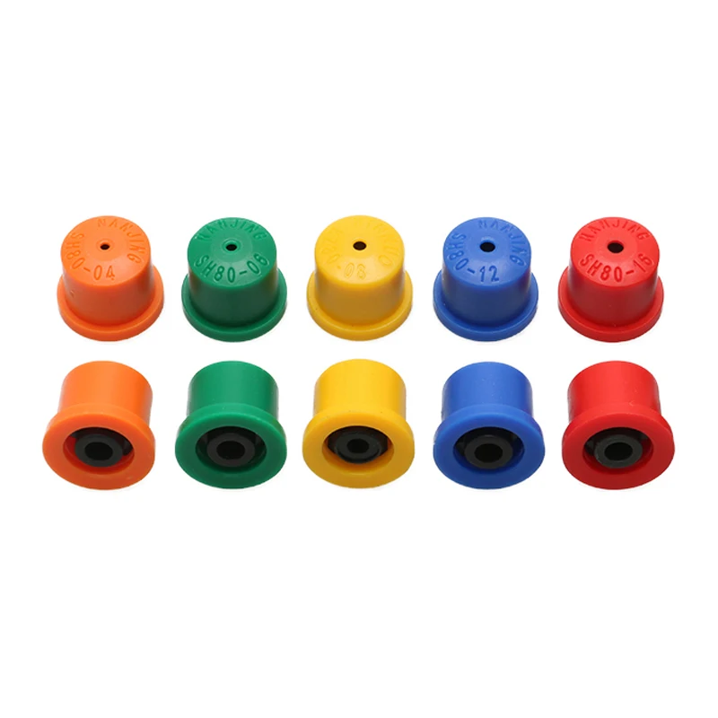 10PCS Cone Round Atomizing Nozzle 80 Degree Agricultural High Pressure Pesticide Sprayer Sprinkler Head for RC Spraying Drone